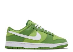 Кроссовки Nike Dunk Low &apos;Chlorophyll&apos;, зеленый