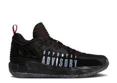 Кроссовки adidas Dame 7 &apos;Extply - Opponent Advisory - Black Vivid Red&apos;, черный