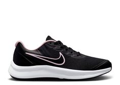 Кроссовки Nike Star Runner 3 Gs &apos;Black Light Pink&apos;, черный