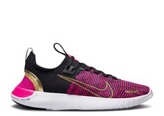 Кроссовки Nike Wmns Free Rn Next Nature &apos;Black Fireberry&apos;, черный