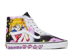Кроссовки Vans Sailor Moon X Sk8-Hi &apos;Pretty Guardian - Black Pink&apos;, розовый
