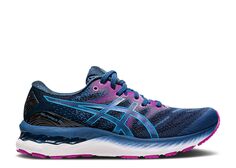 Кроссовки ASICS Wmns Gel Nimbus 23 Wide &apos;Digital Aqua Plum&apos;, синий