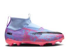 Кроссовки Nike Zoom Mercurial Superfly 9 Pro Fg Gs &apos;Dream Speed 6 Pack&apos;, синий