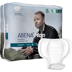 Прокладки Abena Man Formula 2 от недержания для мужчин, дополнительная защита, 15 прокладок, 700 мл