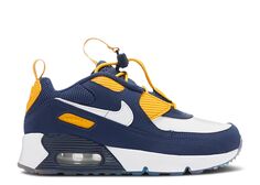 Кроссовки Nike Air Max 90 Toggle Se Ps &apos;Midnight Navy University Gold&apos;, синий