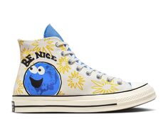 Кроссовки Converse Chuck 70 High &apos;Sunny Floral - Be Nice&apos;, белый