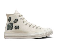 Кроссовки Converse Chuck 70 High &apos;Crafted Patches - Egret&apos;, кремовый