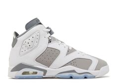 Кроссовки Air Jordan Air Jordan 6 Retro Gs &apos;Cool Grey&apos;, серый