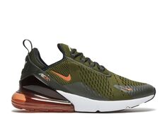 Кроссовки Nike Air Max 270 &apos;Rough Green Hot Curry&apos;, зеленый