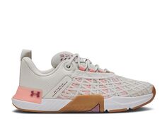 Кроссовки Under Armour Wmns Tribase Reign 5 &apos;White Clay Pink Fizz&apos;, кремовый