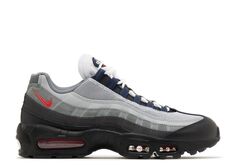 Кроссовки Nike Air Max 95 &apos;Smoke Grey Track Red&apos;, серый