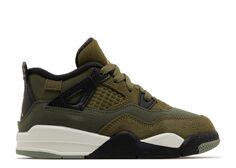 Кроссовки Air Jordan Air Jordan 4 Retro Se Td &apos;Craft - Olive&apos;, зеленый