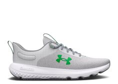 Кроссовки Under Armour Charged Revitalize &apos;Halo Grey Green Screen&apos;, серый