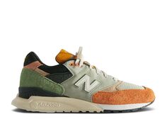 Кроссовки New Balance Ronnie Fieg X Frank Lloyd Wright Foundation X 998 Made In Usa &apos;Broadacre City - Apricot&apos;, разноцветный