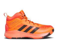 Кроссовки adidas Cross &apos;Em Up 5 Wide J &apos;Solar Red Black&apos;, красный