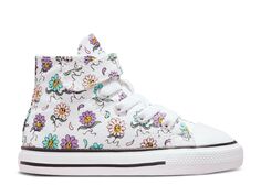 Кроссовки Converse Chuck Taylor All Star High Easy-On Td &apos;Friendly Floral &apos;, белый