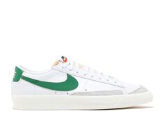 Кроссовки Nike Blazer Low &apos;77 Vintage &apos;Pine Green&apos;, белый