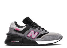 Кроссовки New Balance Kith X United Arrows &amp; Sons X 997S Fusion &apos;Grey Black Pink&apos;, серый