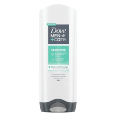 Dove Men+Care Гель для душа 3-в-1 Sensitive для тела, лица и волос для чувствительной и сухой кожи 250мл