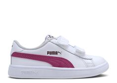 Кроссовки Puma Smash V2 Infant &apos;White Magenta Haze&apos;, белый