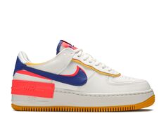 Кроссовки Nike Wmns Air Force 1 Shadow &apos;White Crimson Blue&apos;, белый