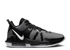 Кроссовки Nike Lebron Witness 7 Tb &apos;Black White&apos;, черный