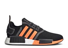 Кроссовки adidas Nmd_R1 &apos;Black Screaming Orange&apos;, черный