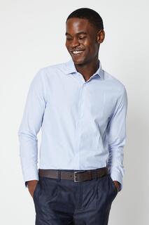 Рубашка в полоску с длинным рукавом в стиле добби Burton, синий