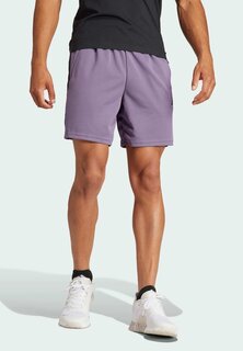 Спортивные шорты Train Essentials 3-Stripes Adidas, цвет shadow violet olive strata black