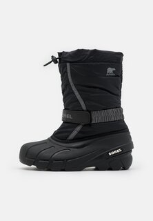 Зимние ботинки Youth Flurry Unisex Sorel, цвет black/city grey