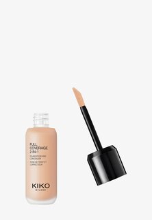 Тональный крем Full Coverage 2 In 1 Foundation And Concealer KIKO Milano, цвет 10 warm rose