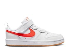 Кроссовки Nike Court Borough Low 2 Ps &apos;White Orange&apos;, белый