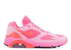 Кроссовки Nike Comme Des Garçons X Air Max 180 &apos;Triple Pink&apos;, розовый