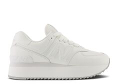 Кроссовки New Balance Wmns 574+ &apos;White Grey Matter&apos;, белый