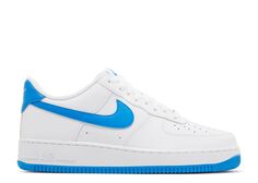 Кроссовки Nike Air Force 1 &apos;07 &apos;White Photo Blue&apos;, белый