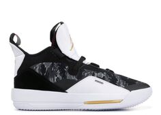 Кроссовки Air Jordan Air Jordan 33 Pf &apos;Metallic Gold&apos;, черный