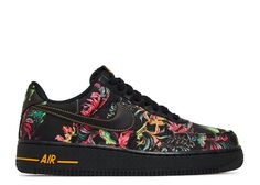 Кроссовки Nike Air Force 1 &apos;07 Lv8 &apos;Floral Pack&apos;, черный