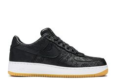 Кроссовки Nike Fragment Design X Clot X Air Force 1 &apos;Black Silk&apos;, черный