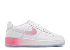 Кроссовки Nike Air Force 1 &apos;07 Gs &apos;San Francisco Pack - Lotus Flower&apos;, белый