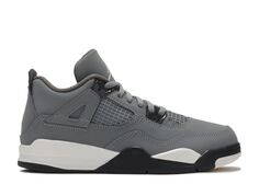 Кроссовки Air Jordan Air Jordan 4 Retro Ps &apos;Cool Grey&apos; 2019, серый