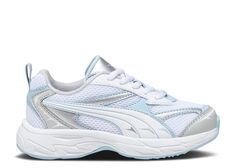 Кроссовки Puma Morphic Little Kid &apos;White Ash Grey&apos;, белый