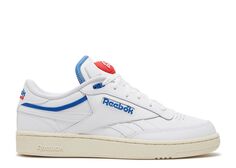 Кроссовки Reebok Club C 85 Pump &apos;Vector Blue&apos;, белый