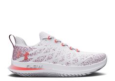 Кроссовки Under Armour Wmns Flow Velociti 3 &apos;White Venom Red&apos;, белый