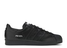 Кроссовки adidas Prada X Superstar &apos;Core Black&apos;, черный