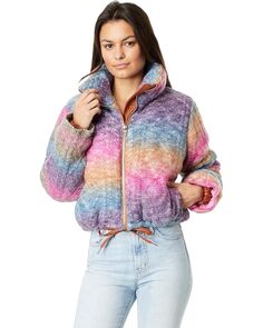 Куртка Blank NYC Sweater Puffer, цвет Multicolor