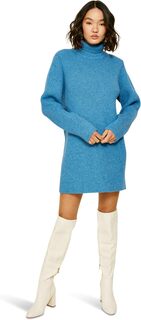 Мини-платье-свитер Barton line and dot, цвет Cobalt Blue