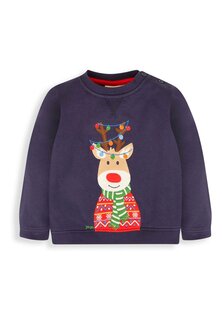 Толстовка Reindeer JoJo Maman Bébé, цвет navy blue reindeer