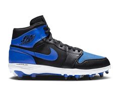 Кроссовки Air Jordan Jordan 1 Mid Td Cleat &apos;Royal&apos;, синий