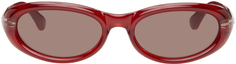 Красные солнцезащитные очки поклонницы Bonnie Clyde