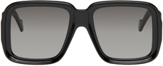 Черные квадратные солнцезащитные очки Loewe